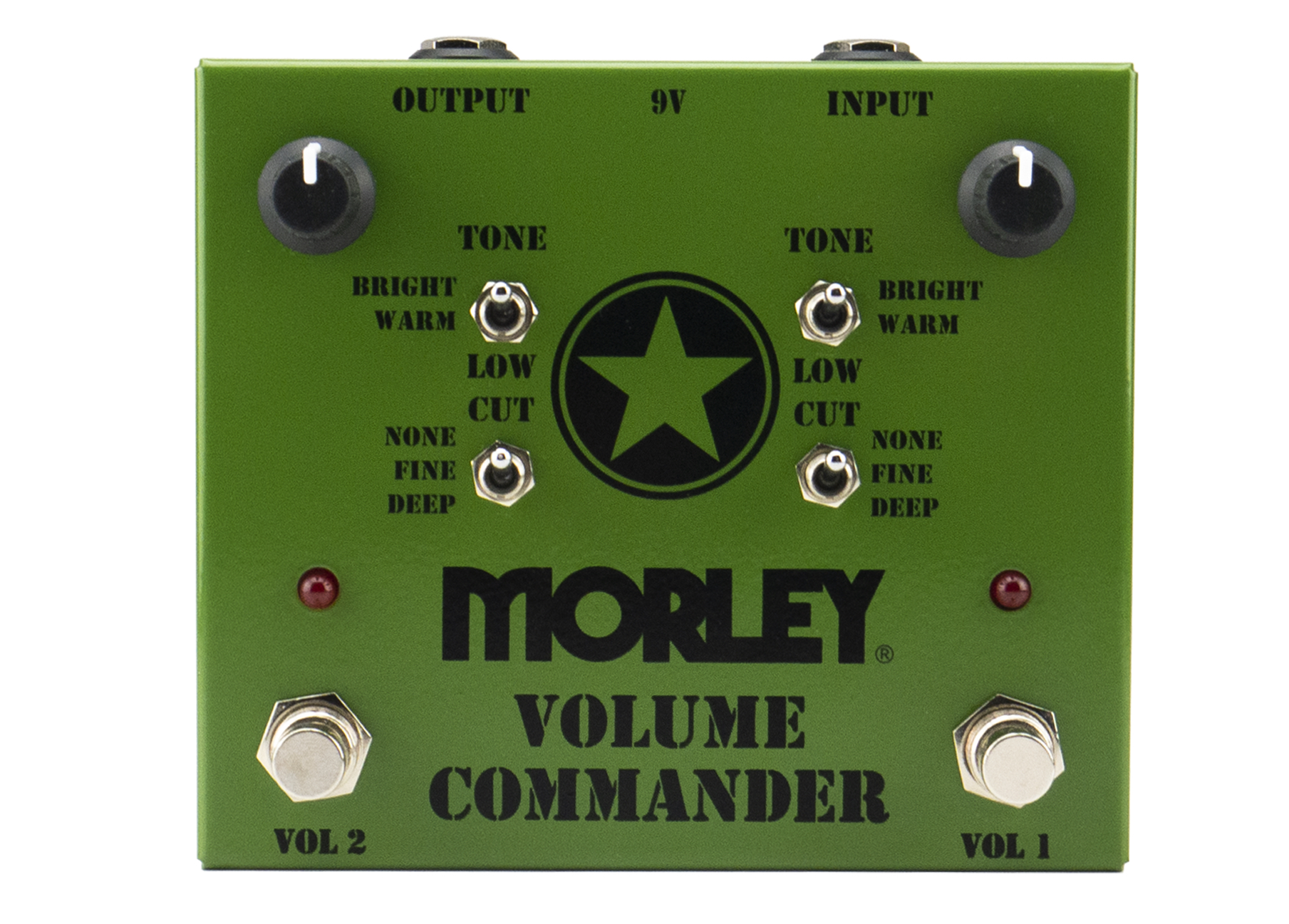Morley Volume Commander ギターエフェクター El Morley Volume Commander añade 3 canales con diferente volumen y